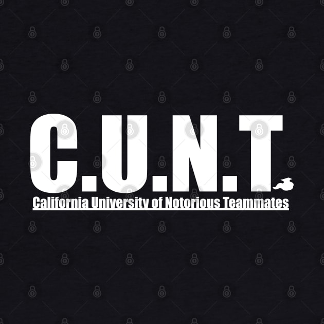 California University of Notorious Teammates by nsissyfour